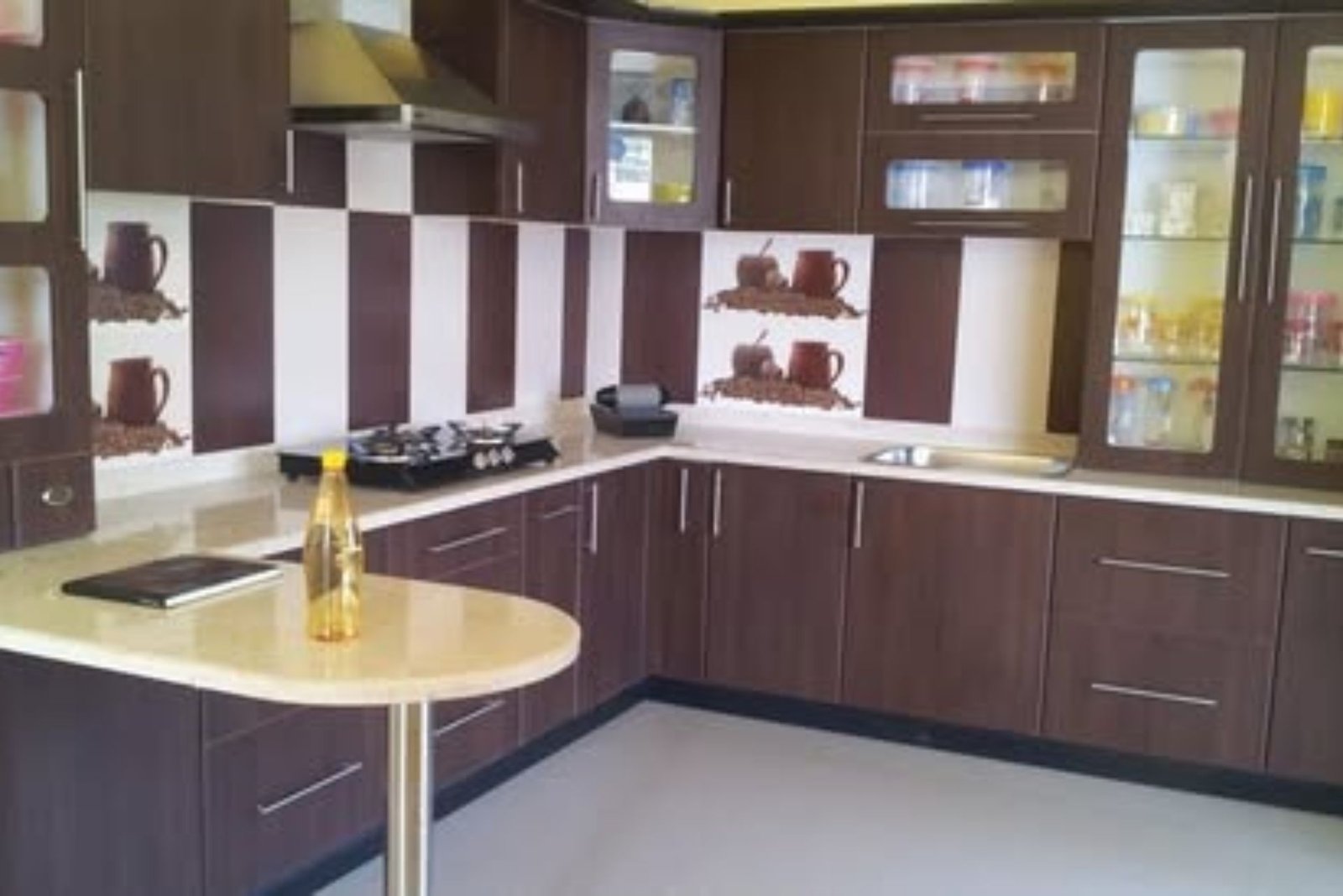 Modern kitchen design in Tirunelveli
